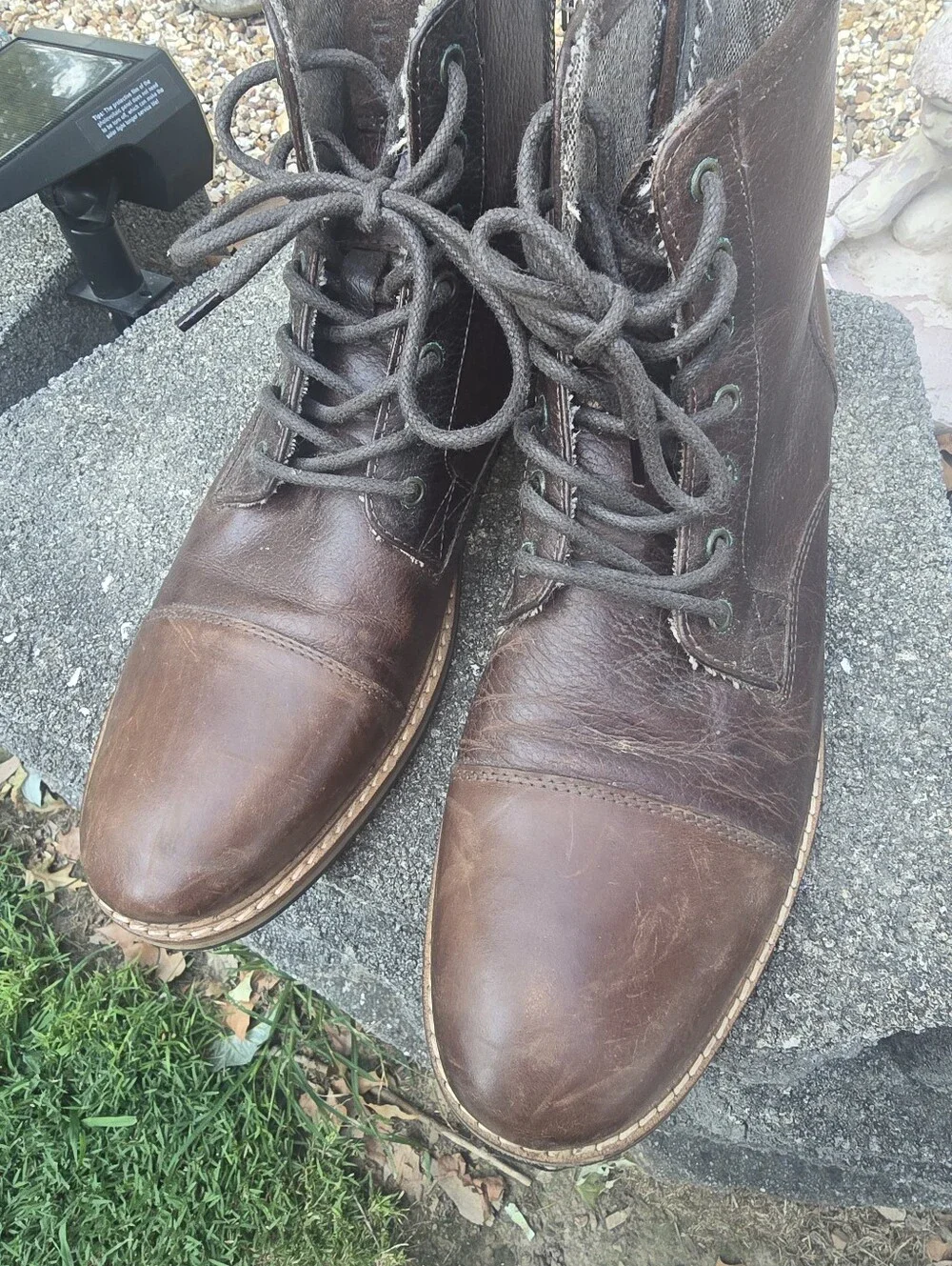 Crevo leather men's boots